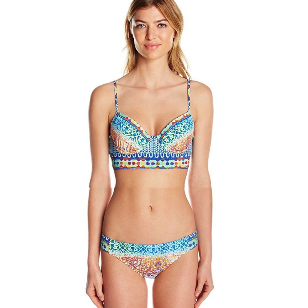 Nanette Lepore Tanzania Long Top & Bikini M